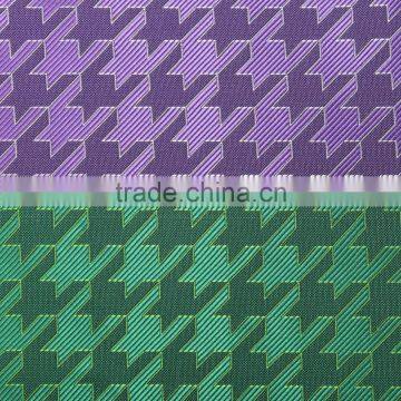 Classics Woven Houndstooth Polyester Custom Fabric photo-3