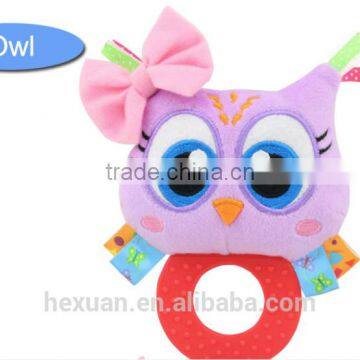 New High Quality Baby Wrist Rattle Toy Plush Hand Bell Ring For Infant photo-2