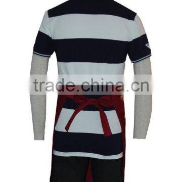 2015 Design Wholesale Promotional Solid Color Disposable Red Apron photo-4