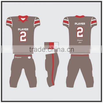 Sublimated American Football Uniforms / Cheap Football Jersey / Custom American Football Jersey photo-2