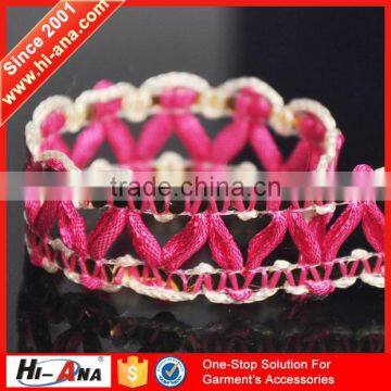 hi-ana trim2 Hot products custom design Yiwu decorative lace trim