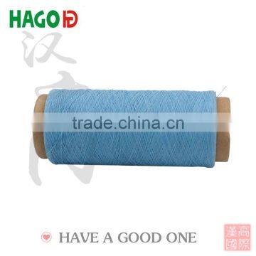 Online 50/50 Blue Colored Yarn for Wholesale Flannel Fabric photo-2