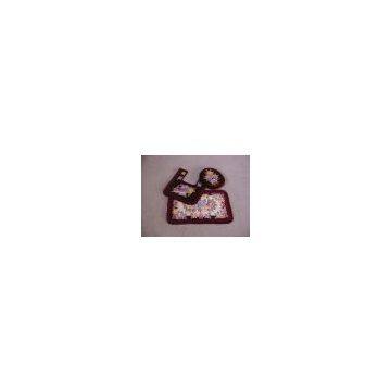 China (Mainland) 3pc Anti-slip Bath Mat With PVC Back