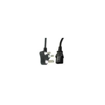 VDE power cord|Y001/D01|Europe power cord|IEC 60320|IEC connector