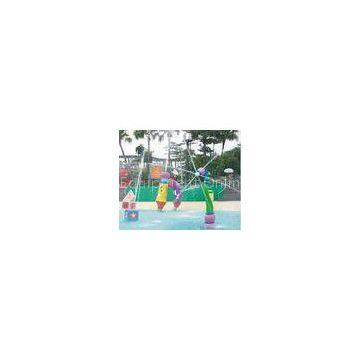 Aqua Spray Park Equipment , Child Fiberglass Water Park Windmill