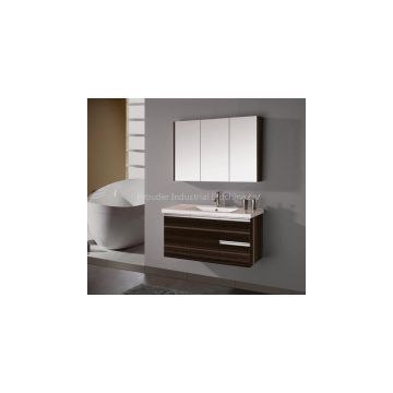 China Wall Hang Vanity with single Bathroom Cabinet manufacturer