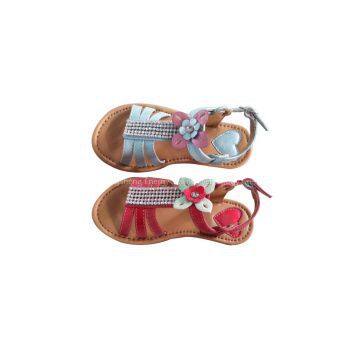 Fashion Girls Ankle Strap Sandals Flip Flops Flat Shoes