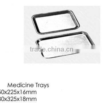 MEDICINE TRAY,Hollowware instruments,Hospital Hollowware