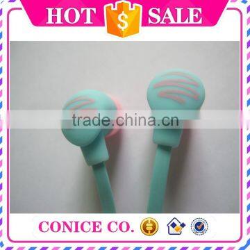2015 Colorful Fashion Mic in Ear Stereo Earphone for Cheap Sale photo-4