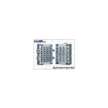 Self-Lock 32 Cavity 28g 28MM PCO PET Preform Mould For Plastic Bottles
