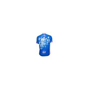 excellent quality sublimation digital printing short-sleeved bicycle clothes