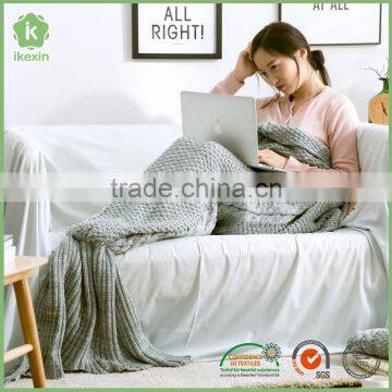 Hot Sales Acrylic Fibers Knitted Mermaid Tail Blankets