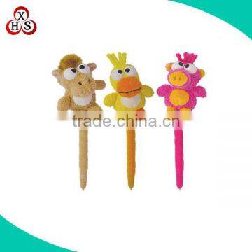 Wholesale plush butterfly pens stuffed animal shaped pens