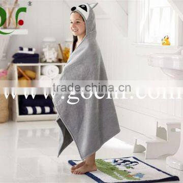 100% Cotton Animal Hooded Bath Towel