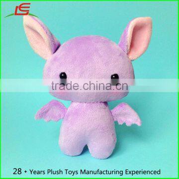 Kawaii Cute stuffed Purple plushie softie plush bat