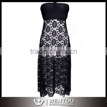 Sexy Lace Beach Cover Up Dress photo-4