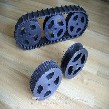 Science Design Rubber Track 76*12.7*120 for Tracked Robot Integrations