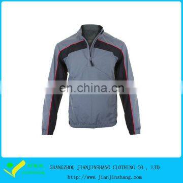 Custom Design Color Combinations 1/4 Zipper Sports Jackets For Men