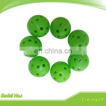 Hollow Plastic Golf Balls 40MM Bulk Golf Ball Wholesale Factory Balls