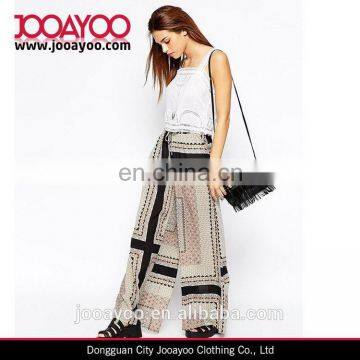 Special womens loose plus size beach long pants