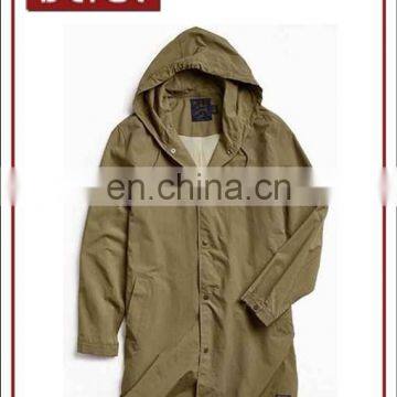 Best Sell Man Long Warm Windproof Casual Style Jacket