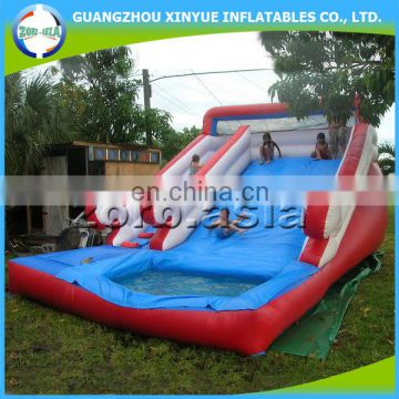 2017 Giant Cheap inflatable water slide for kids and adults