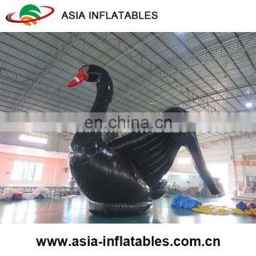 Advertising 8m High Inflatale Black Swan Model, Inflatable Swan Replica For Event photo-2