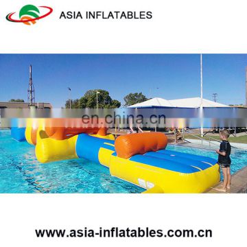 Sealed Inflatable Water Obstacle Course , Inflatable Pool Toys For Summer