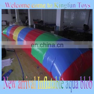 12M 0.9mm pvc tarpaulin aqua jumping catapult