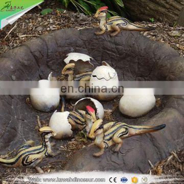 KAWAH Customized Amusement Park Attractive High Simulation Egg Hatching Dinosaur