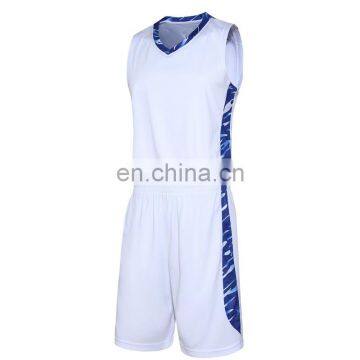 100% Mesh Side Insert V Neck 100% Youth Basketball Jersey 2016 Latest Design photo-4