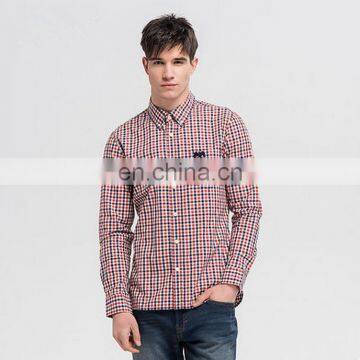 T-MSS530 Casual Button Up Cotton Plaid Latest Shirts Pattern for Men photo-3