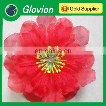 Artificial brooch flowers glovion fashion brooch wedding fabric flower brooch