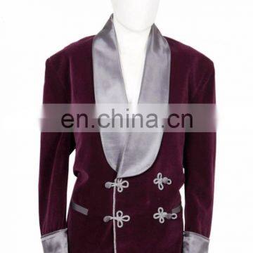 Latest Men's Smoking jacket Dinner Suit wedding dress Jacket Tuxedo Blazer