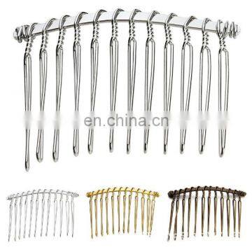 Wholesale Twist Wire High Quality Personalized Metal Hair Comb