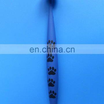 dog paw soft pvc ball pen wholesale, sotck paw soft pvc magnet ball pen