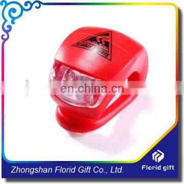 Promotional Super Cool bright bike accessories led silicone bicycle lamp