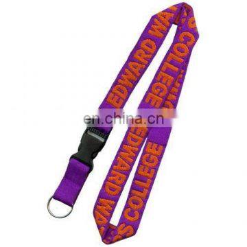one layer woven lanyard