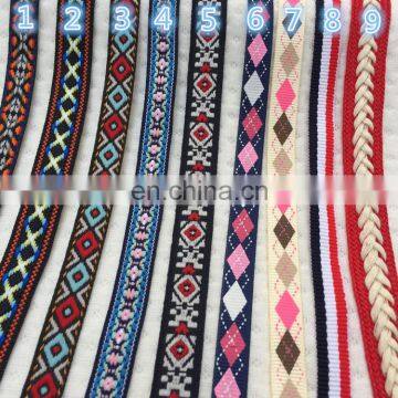 Wholesale Price Squares Pattern Retro Ribbon National Style Embroidery Tape photo-4