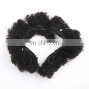 Wholesale Afro Kinky Curly 100% Brazilian Remy Human Hair Weave Bulk Extensions 100G For One Pack