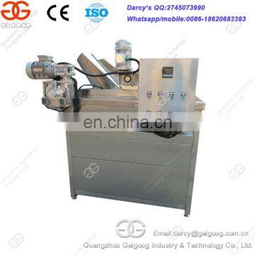 Batch Snacks Onion Groundnut Donuts Gas Fryer Semi-Automatic Potato Chips French Fries Making Machine For Sale photo-2