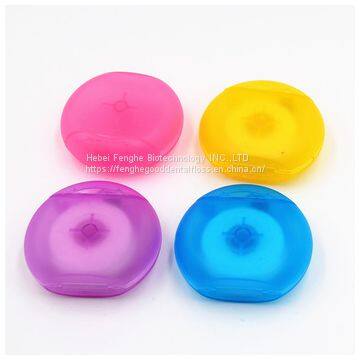 Factory Round Shape Dental Floss With Mint Flavor photo-2