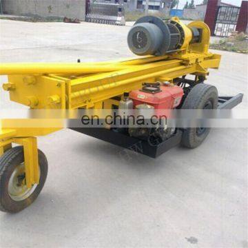 Mobile submersible pneumatic DTH rotary drilling rig for sale