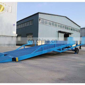 7LYQ Shandong SevenLift china hydraulic container steel car ramp lift foldable for forklift