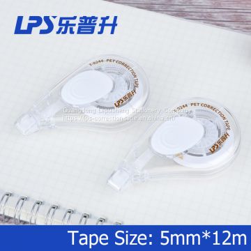 Plain Correction Tape Transparent Simple Design Self Adhesive Correction Tape Runner