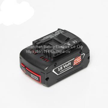 Shenzhen Export 18V 3.0Ah Li-ion Power Tool Battery for Bosc h BAT610G Recharger Battery photo-4