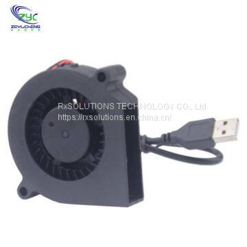 6015 5V/12V Laptop Blower Fan With Low Noise With Plug