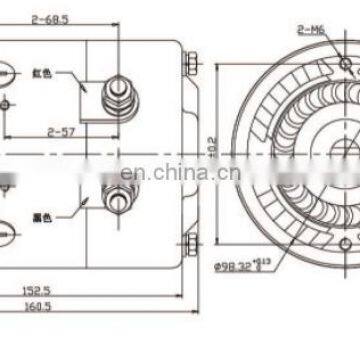 Hot Sale Low Cost 24V Dc Motor 114MM 2350RPM:N2024C photo-5