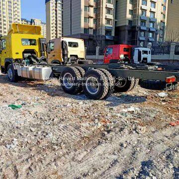 Sinotruk Howo 6x4 371hp Cargo Chassis Truck With 12R24 Tyres for Somaliland photo-2