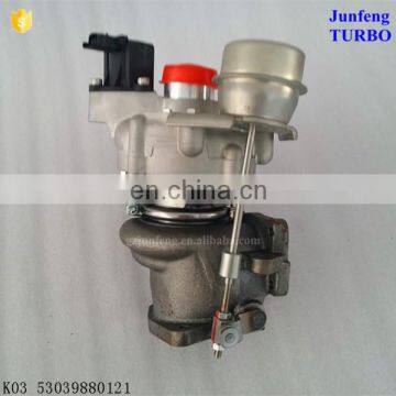 K03 Turbo 53039880121 53039880120 0375N7 Turbocharger for Citroen DS 3 1.6 THP 150 Engine EP6CDT photo-4